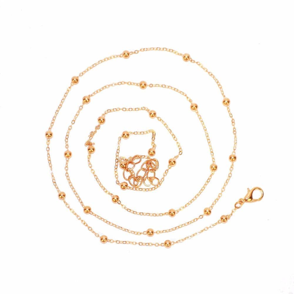 Golden Bead Waist Chain-image-4
