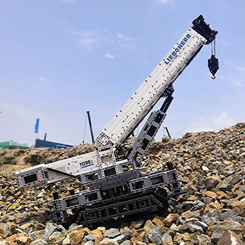 Foxom Technik Bagger Bausteine Bausatz, 4CH RH400 Raupenbagger Konstruktionsspielzeug mit APP & 2,4 GHz Steuerung… – Bild 2