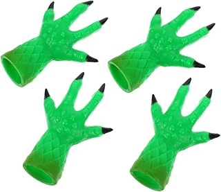 Totority 4Pcs Adereços De Festa Brinquedos De Natal Mini Pelúcias Falsas Mãos Minúsculas Mini Mão Natividade Brinquedo De Festa Mão Minúscula Mão Minúscula Criativa Pegadinha De Festa Mão
