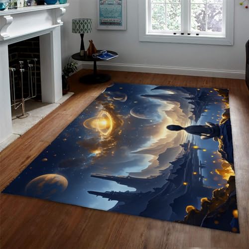 Paillasson tapis de sol pad univers pour chambre de garçon douce - 3
