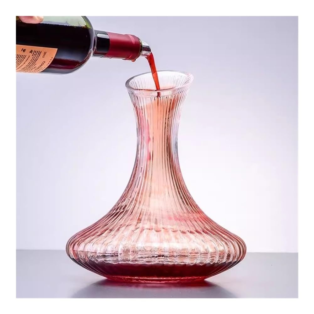 aireador de vino, Juego de tres jarras decantadoras vino tinto creativas cristal for el hogar