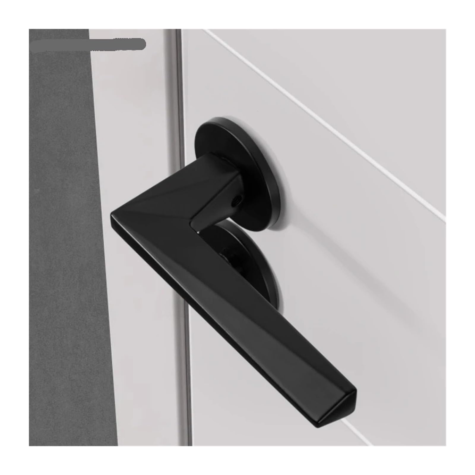 Cerradura de puerta interior de aluminio de 58mm con juego de llaves