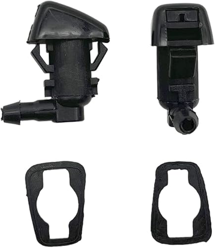 HYXUAN 7C3Z-17603-A - 2 boquillas de rociador para limpiaparabrisas, compatible con Fo-rd 2008 2009 2010 F250 F350 F450 F550 Fiesta 2011-2015 Super