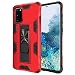 Produktbild KUAWEI S20+/S20 Plus Hülle Samsung Galaxy S20 Plus Handyhülle Case Cover Doppelte Schutzschicht Handyhülle mit Ständer Funktion und Auto Halterung Funktion für Samsung Galaxy S20+/S20 Plus 5G Rot