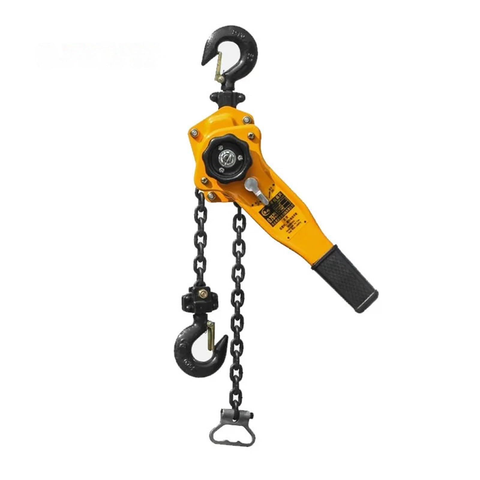 HGDDBAE Electric Winch 0.75T/1T Pulling Wrench Hoist Manganese Steel Hook Hand Chain Portable Lever Block Inverted Tightener Chain Ratchet(0.75T 3m Chain)