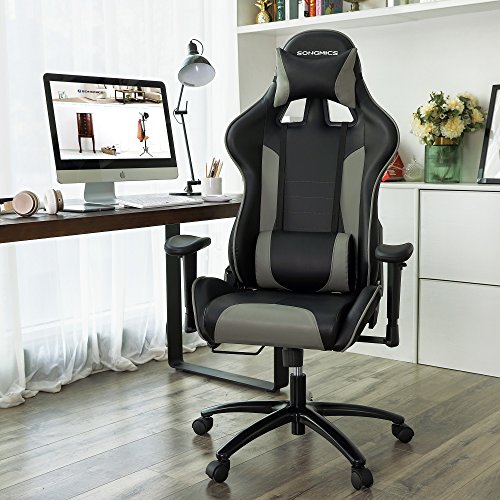 SONGMICS Poltrona da Gaming Sedia per Computer e