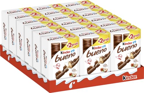 kinder bueno 8er Pack - Vorratspack mit 18 Packungen zu je 172g