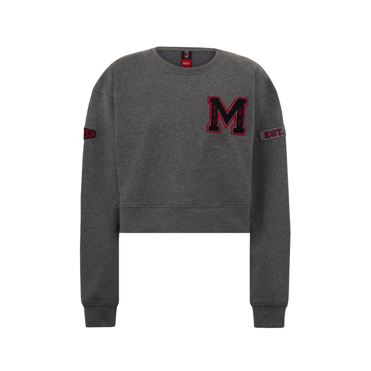 AC Milan Felpa Croptop Donna College Collection