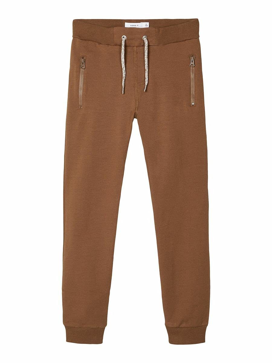 NAME IT Jungen Nkmhonk Bru Swe Pant Noos Trainingshose, Coffee Liqueúr, 146 EU