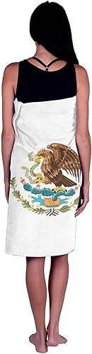 Miniatura 3 de Jreergy Toalla de playa de microfibra para adulto, toalla de playa de secado rápido de la bandera mexicana toalla de baño de gran tamaño para