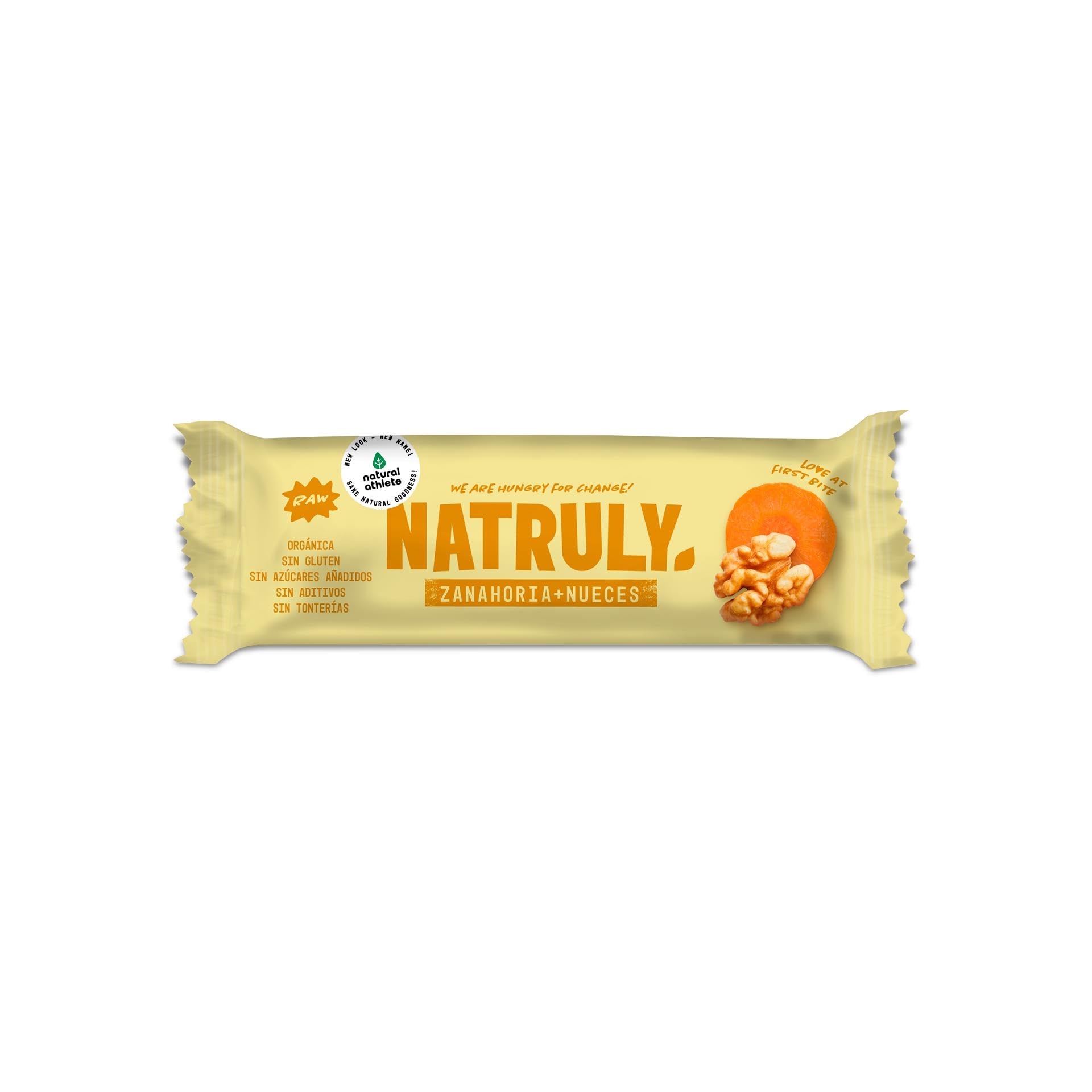 BARRITA ORGÁNICA zanahoria & nueces 40 gr