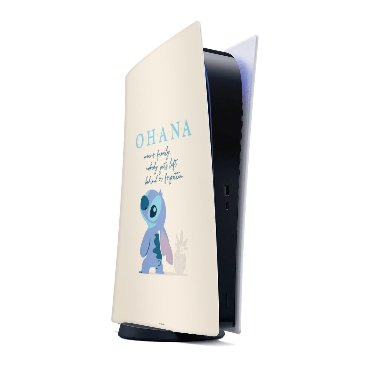DeinDesign Autocollant Compatible avec Sony Playstation 5 Digital Edition Sticker Film Autocollant Lilo & Stitch Produit sous Licence Officielle Disney