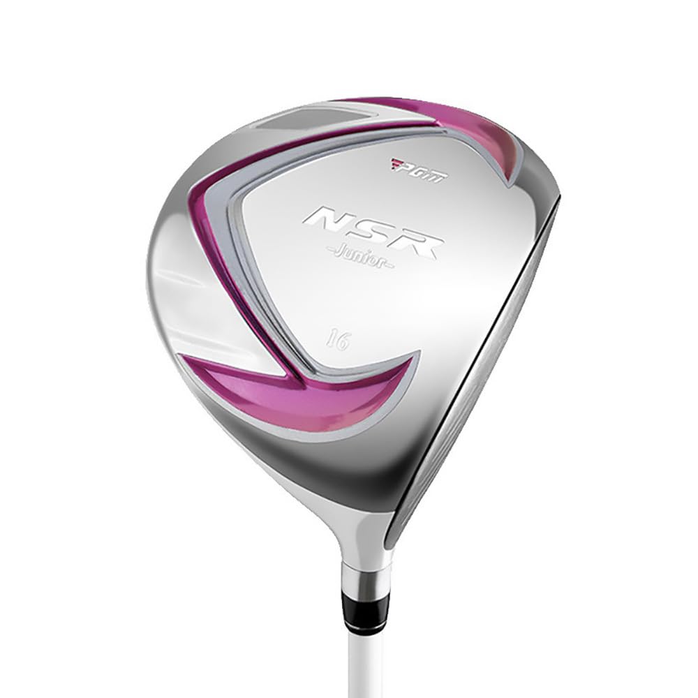 Junior Golf Fairway Wood Diestro # 1 Madera/Palo híbrido Eje de Grafito Driver con Headcover para niños y niñas Entrenamiento de Golf Deportes
