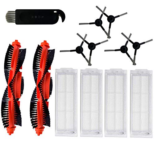 Ganata Side Brush HEPA Filter Main Brush for Mijia STYJ02YM for Conga 3490 for Viomi V2 V-RVCLM21B Vacuum Spare Part
