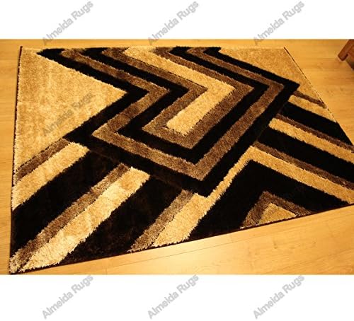 Modern Transformers Design Super Soft Yarn 4235 - Brown Beige 120x160cm Rug