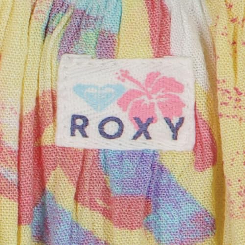 Image of Roxy Girls' Island Cove Sleeveless Dress, Summer Fit & Flare Silhouette