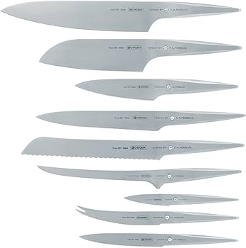 Amazon.com: Chroma 9-Piece Knife Set with Block and Whetstone