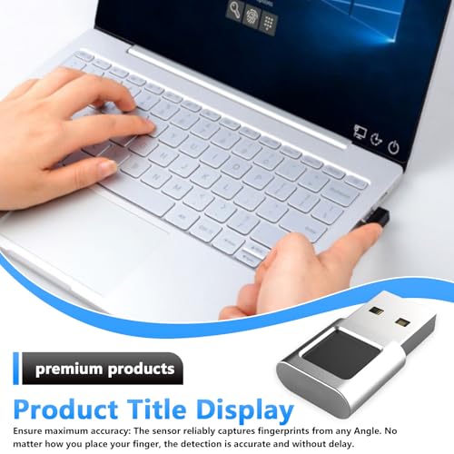 Lecteur d'empreintes digitales USB biométrique pour PC Windows 10 - 3