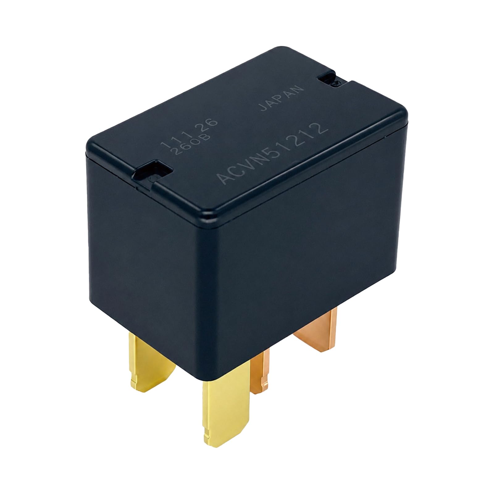 Amazon.com: 3-Pack ACVN51212 Relay - 20A 12VDC 4-Pin SPST
