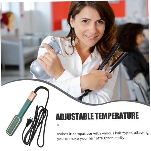 Plancha para cabello portátil SHERCHPRY color verde miniatura 5
