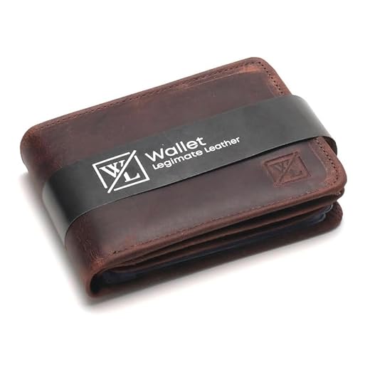 Carteira Masculina Em Couro Porta Cartão Documentos Moderna Zíper Horizontal Grande Wl (Café Fóssil 060)