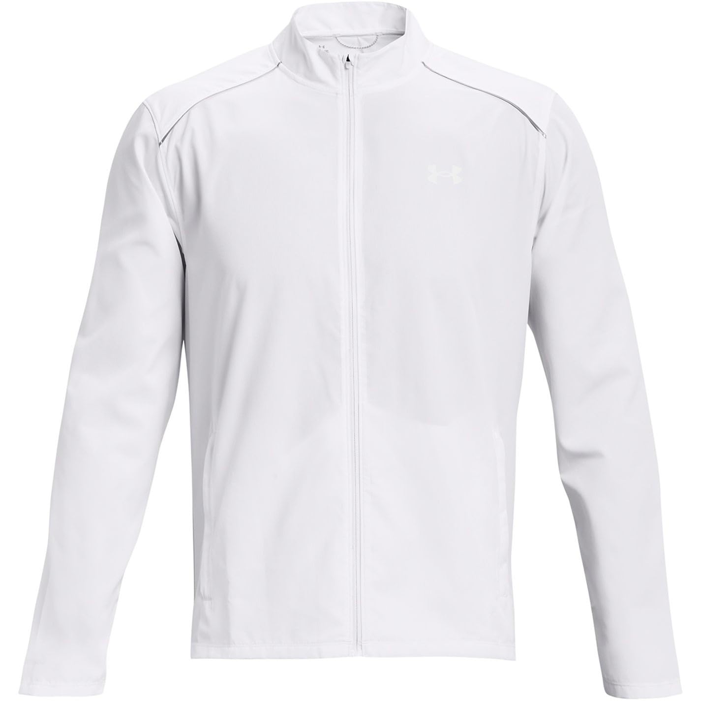 Under Armour Men Storm Run Jacket Vêtements De Course Running Jacket White 100/Steel 035 - White