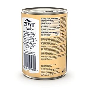 ZIWI Peak Canned Moist Canine Meals – All Pure, Excessive Protein, Grain Free, Restricted Ingredient, with Superfoods (Rooster, Case of 12, 13.75oz Cans) ZIWI Peak Canned Moist Canine Meals – All Pure, Excessive Protein, Grain Free, Restricted Ingredient, with Superfoods (Rooster, Case of 12, 13.75oz Cans)