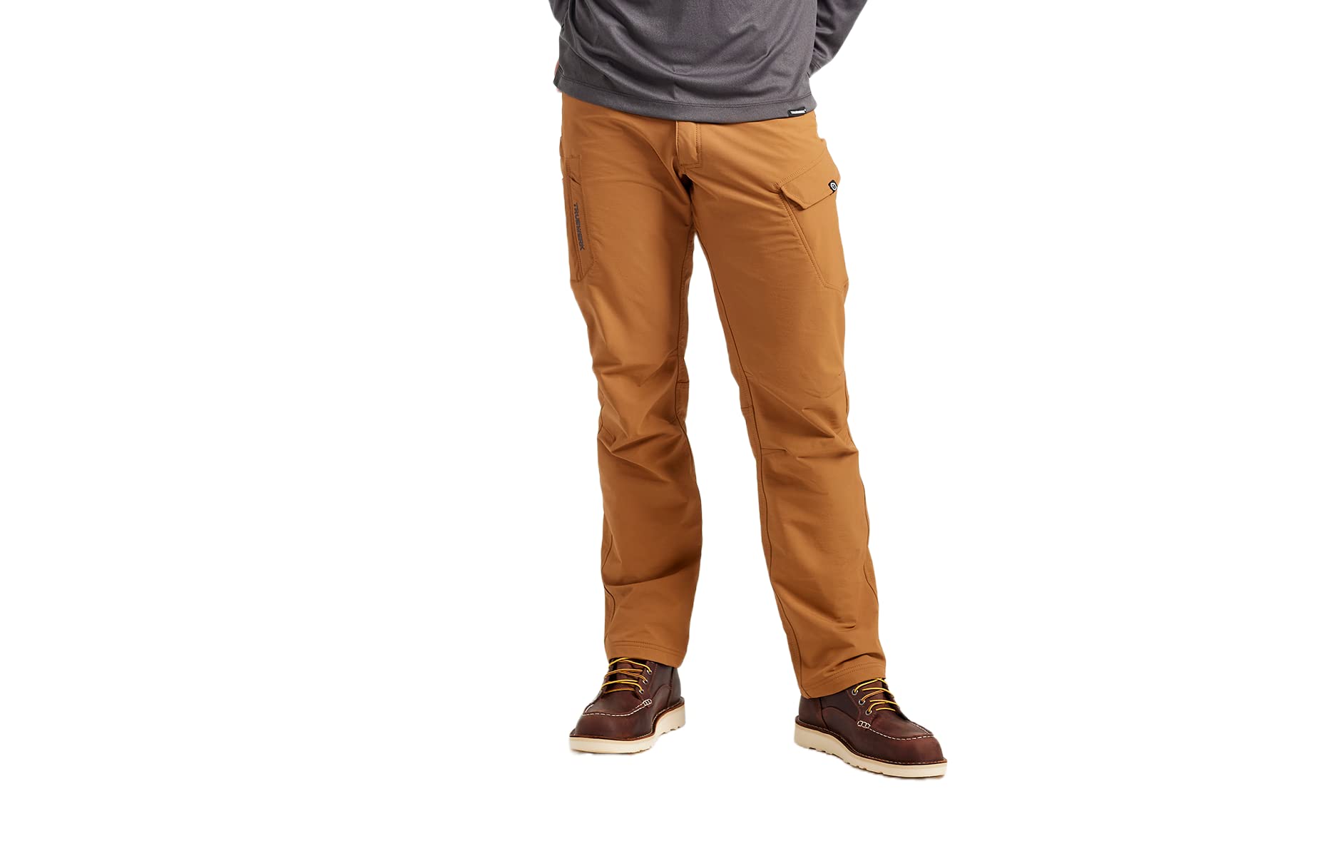 TRUEWERK Men's Work Pants - T2 WerkPant Technical Workwear, 30WX32L Sand