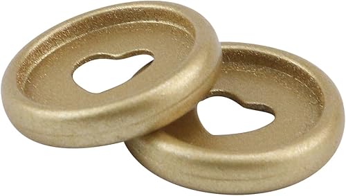 Miniatura 3 de 28 discos de encuadernación de libros, discos de expansión de plástico con forma de corazón, anillos para cuadernos y planificadores (0.94 pulgadas,