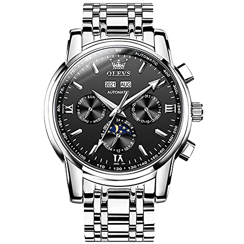 Montre automatique homme OLEVS : fini les piles avec ce modèle étanche