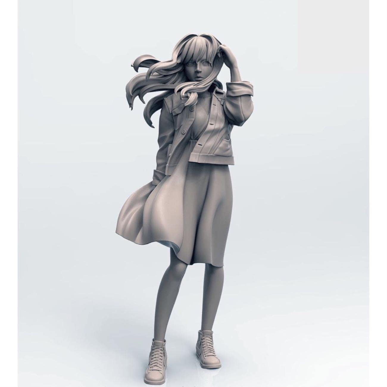 Amazon.co.jp: 1/35レジンモデルフィギュアキットGK、未組み立て未塗装