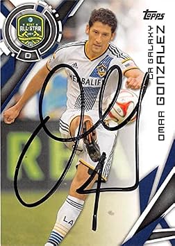AUTOGRAPH WAREHOUSE 245589 Omar Gonzalez Autographed Trading Card - Soccer Football LA Galaxy MLS 2015 Topps - No. 183