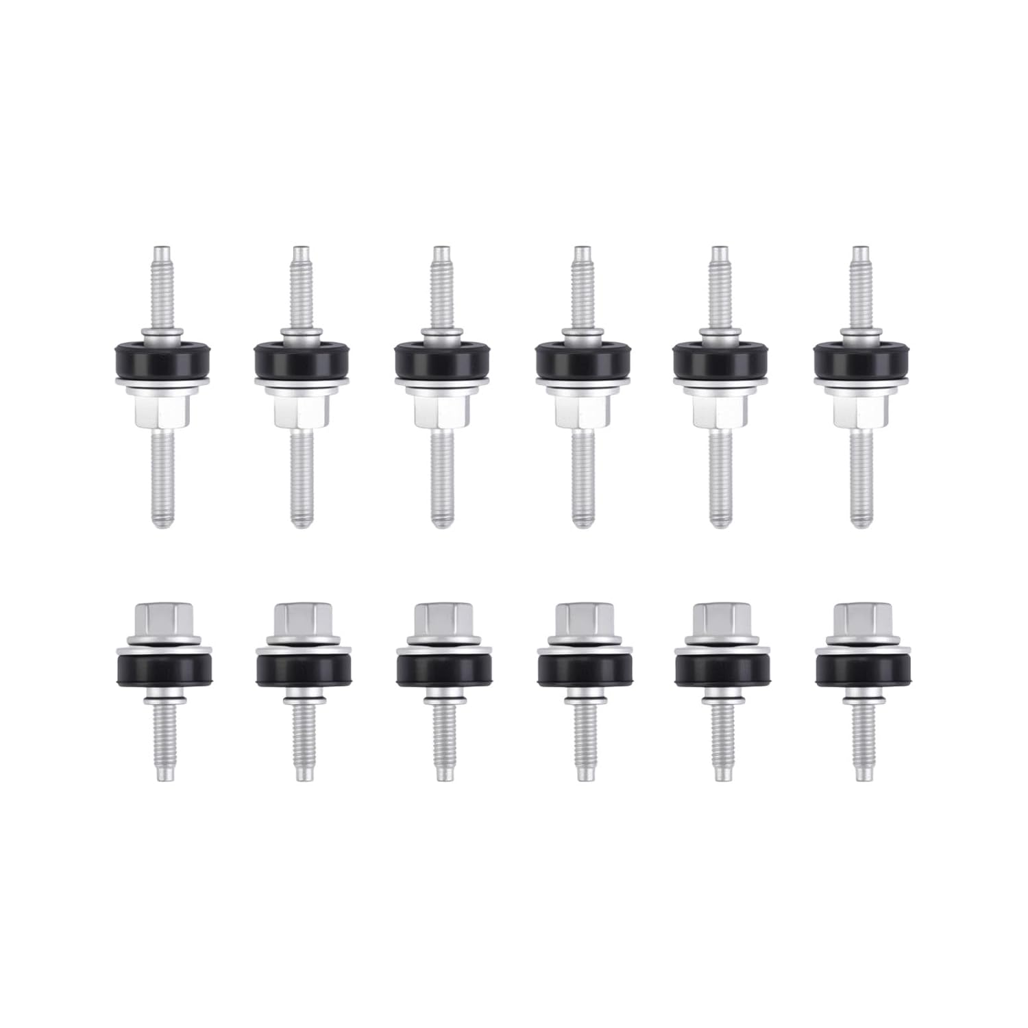 4C3Z-6C519-AA Valve Cover Bolt Set Compatible with Ford 6.0 Powerstroke Diesel F250 F350 E350 E450 2003-2010