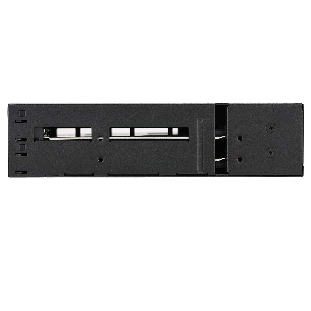 4-wnękowy Stojak Mobilny na Dysk Twardy SSD z Zamkiem na Klucz do Wnęki Komputer PC 5,25 cala: Szybka Transmisja 6 Gb/s, Bezpieczne Zarządzanie pamięcią masową dla Entuzjastów Technologii
