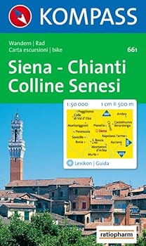 Paperback 661 SIENA-CHIANTI-COLLINE SENESI Book