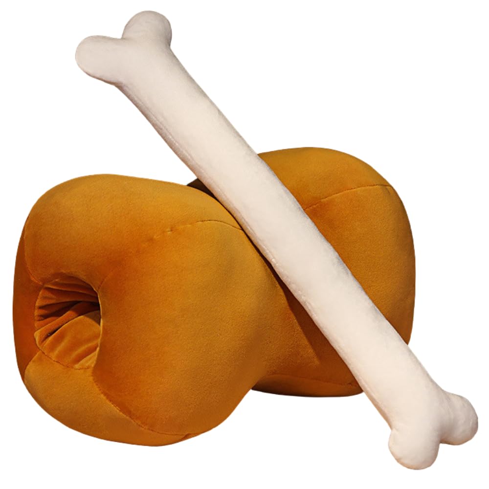Amazon.co.jp: ARESACHI 骨付き肉 ぬいぐるみ 肉 クッション おもちゃ