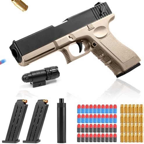 Spielzeug Pistole,Schaumstoff-Blaster,Spielzeugpistole,Blaster Toy Gun | Sicherheitstraining oder Spiel,Soft Foam Bullet Toy,Schaumstoff Soft Bullet Gun,Soft Foam Bullet Blaster To