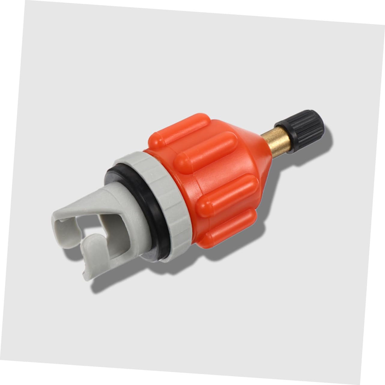 TOYANDONA Adattatore Ugello Gas Ugelli Pompa dell'Aria Adattatore Valvola Convertitore della Valvola dell'Aria Adattatore Pompa Letto Gonfiabile Rosso Rame