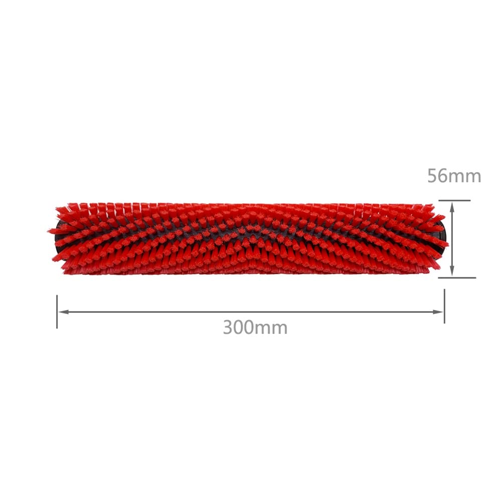 Brosse à Rouleau Rouleau Doux Nettoyage Rouge