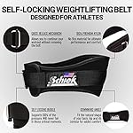 Schiek Sports Model 2004 Nylon 4 3/4" Weight Lifting Belt - Black - Image 4