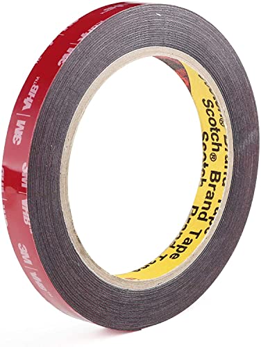 Drfeify Ruban Mousse Double Face 4 Rouleaux De Ruban Adhésif Double