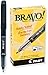 2 DOZEN Total 24, Pilot Bravo Liquid Ink Marker Pens, Bold Point, Black (11034)