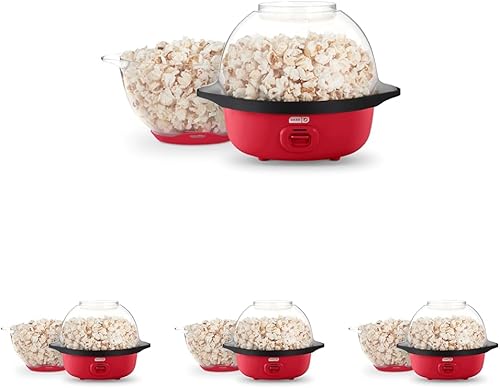Miniatura 11 de Dash SmartStore Máquina de Hacer Palomitas con Agitación - Máquina Eléctrica de Palomitas con Aceite Caliente con Bandeja Calentadora