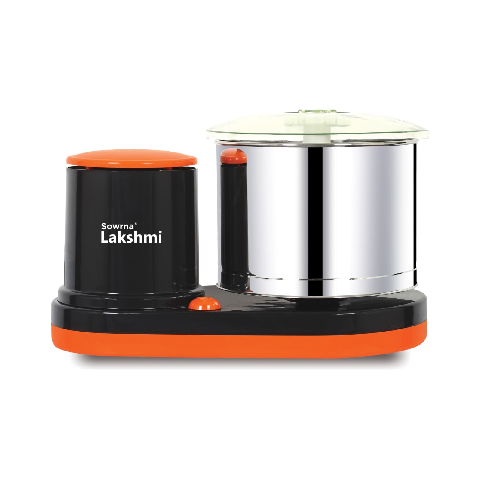 YJ666 150W Wet Grinder, Orange and Grey