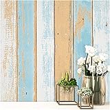 SUNBABY Wood Wallpaper17.7 X196.8inch Peel and Stick Wallpaper Self-Adhesive Removable Wallpaper Three-Color Wood Grain Wallpaper Wall Decor for Home Refurbish Decoration