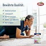 Abtei Mariendistel Plus mit Artischocke - unterstützt die Leberfunktion - fördert die Fettverdauung - laborgeprüft und natürlich wirksam - 30 Kapseln, Verdauungssystemsgesundheit