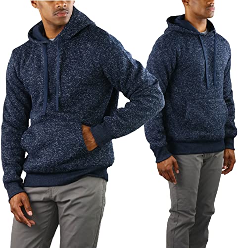 ToBeInStyle Men's Medium Weight Fleece Pullover Hoodie2