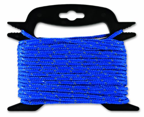Reflect Cord REFL01B Corde polypropylène réfléchissante 35 kg D 4,8 mm L 15 m Bleu Cover