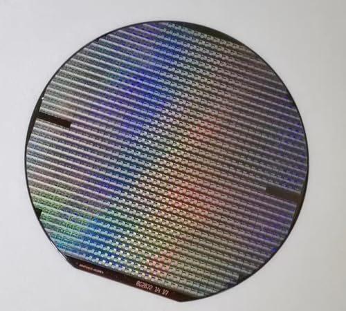 6\" Wafer, Silicon Wafer, Integrated Circuit, IC chip, semiconductor Integrated Circuit Substrate(1pcs Chestnut Color)
