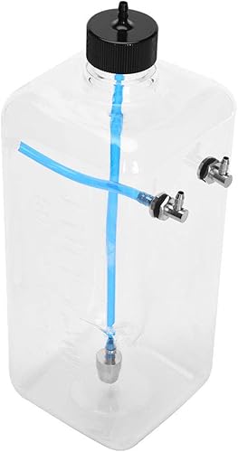 Miniatura 13 de Tanque de combustible a control remoto, piezas de accesorios, tanque de combustible de plástico transparente para avión RC (10.1 fl oz